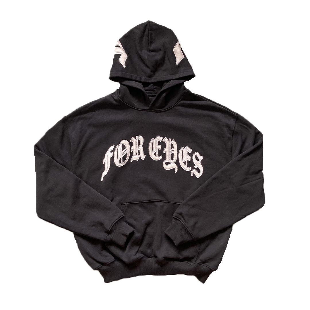 Embroidery for your eyes hoodie